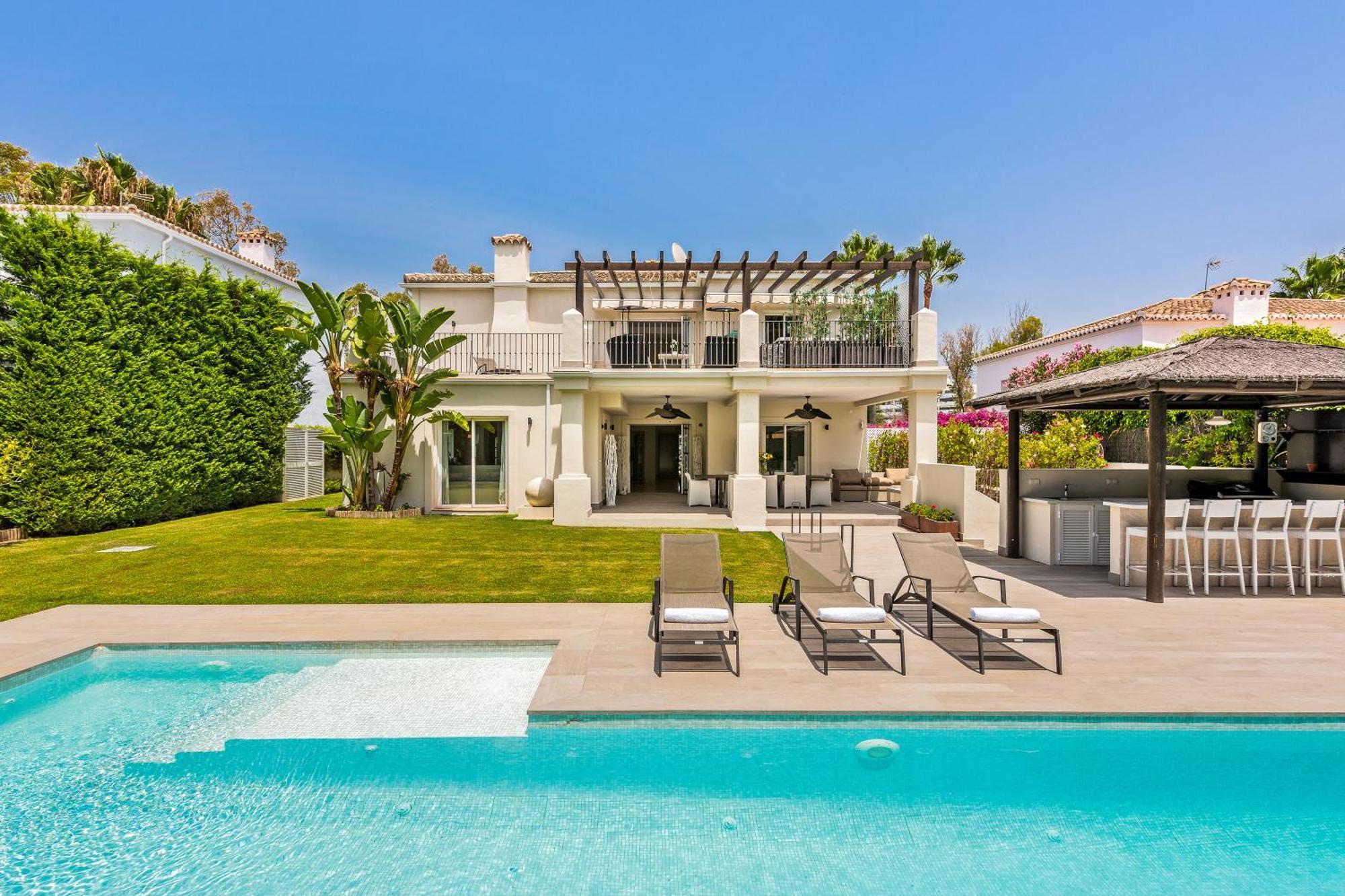 Villa New Zacaluca Pool Sauna & Gym - Happy Rentals Marbella Exterior foto